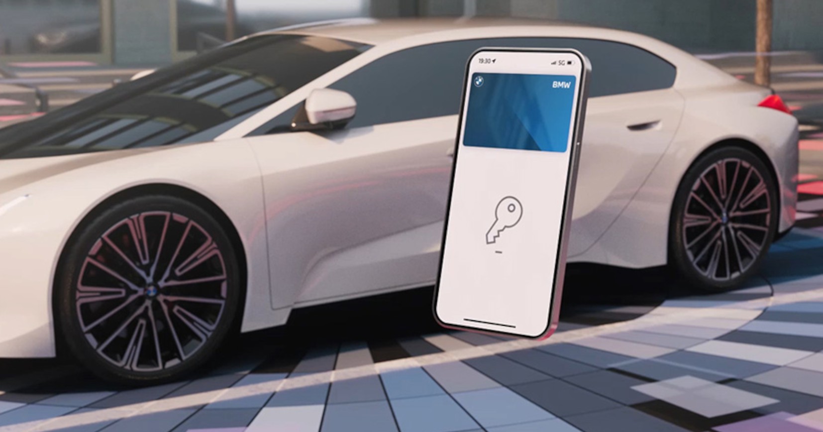 BMW Digitální klíč. BMW Digitální klíč.