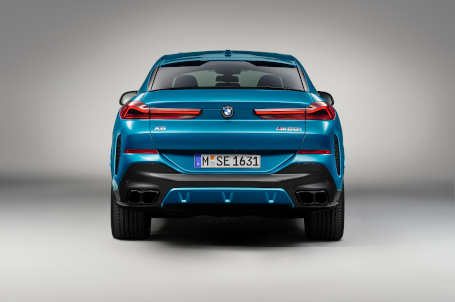 Design zadní části BMW X6. Design zadní části BMW X6.