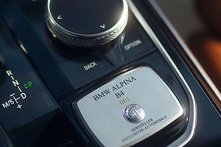 BMW ALPINA B4 GC - rozlišovací detaily ROZLIŠOVACÍ DETAILY
