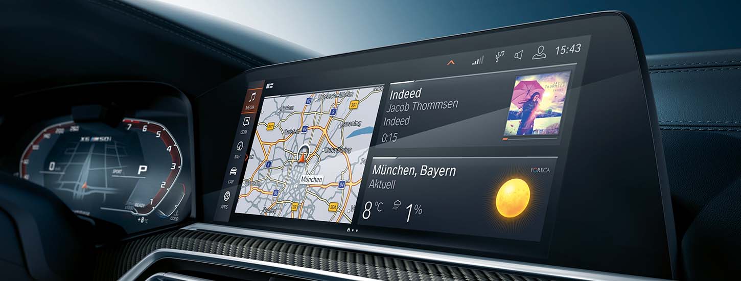 BMW X6 Displej BMW X6 Displej