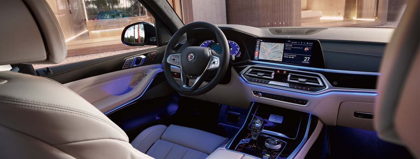 BMW ALPINA XB7 interiér před faceliftem BMW ALPINA interiér