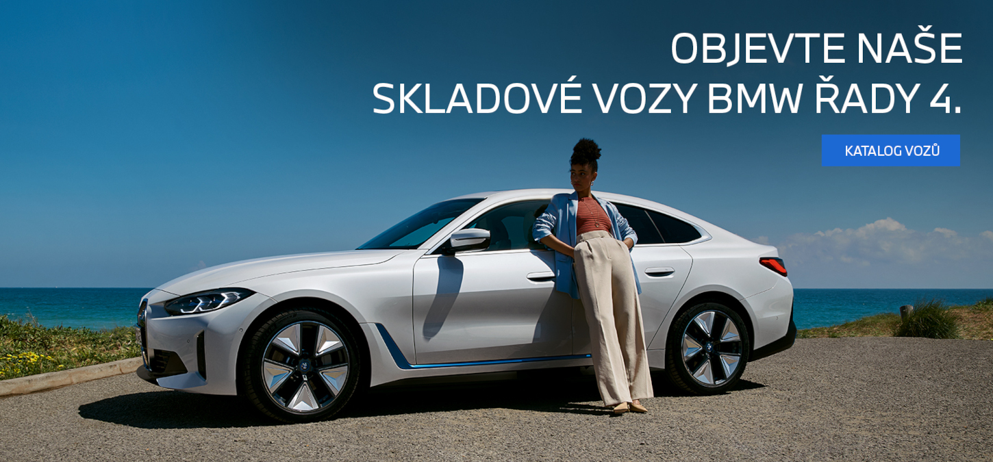 THE I4 | PRVNÍ ČISTĚ ELEKTRICKÉ GRAN COUPÉ - odkaz na skladové vozy BMW řady 4. THE I4 | PRVNÍ ČISTĚ ELEKTRICKÉ GRAN COUPÉ