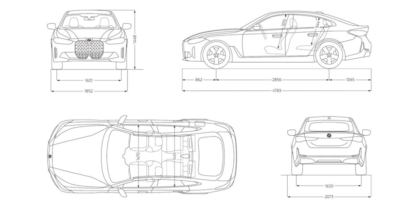 THE I4 | PRVNÍ ČISTĚ ELEKTRICKÉ GRAN COUPÉ - technické parametry THE I4 | PRVNÍ ČISTĚ ELEKTRICKÉ GRAN COUPÉ - technické parametry