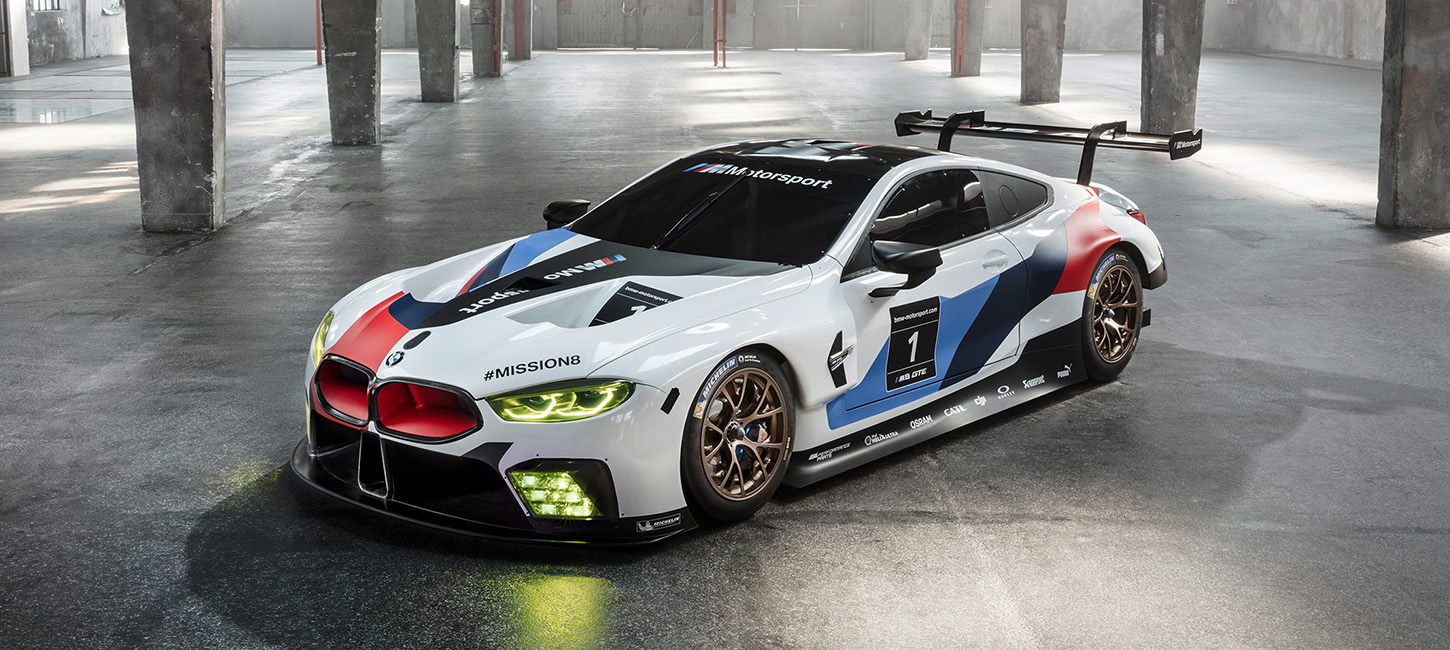PRECIZNOST, GENIALITA, SÍLA. BMW M8 GTE.