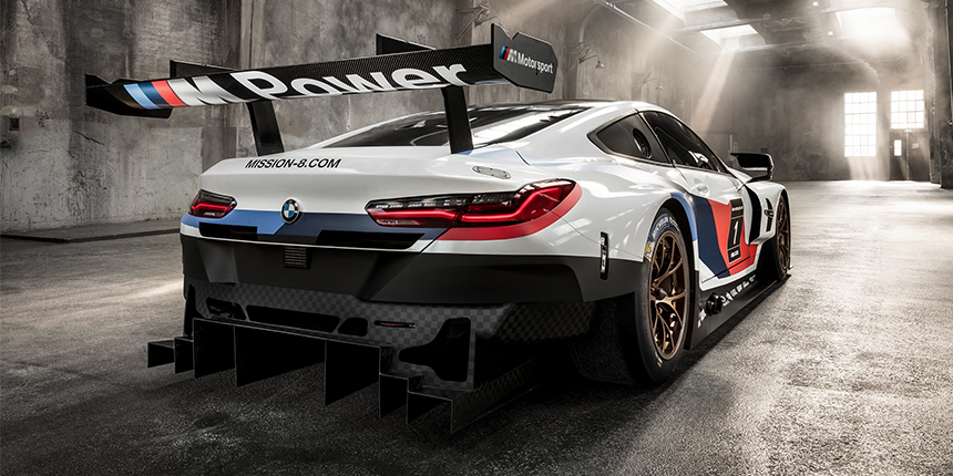 PRECIZNOST, GENIALITA, SÍLA. BMW M8 GTE.