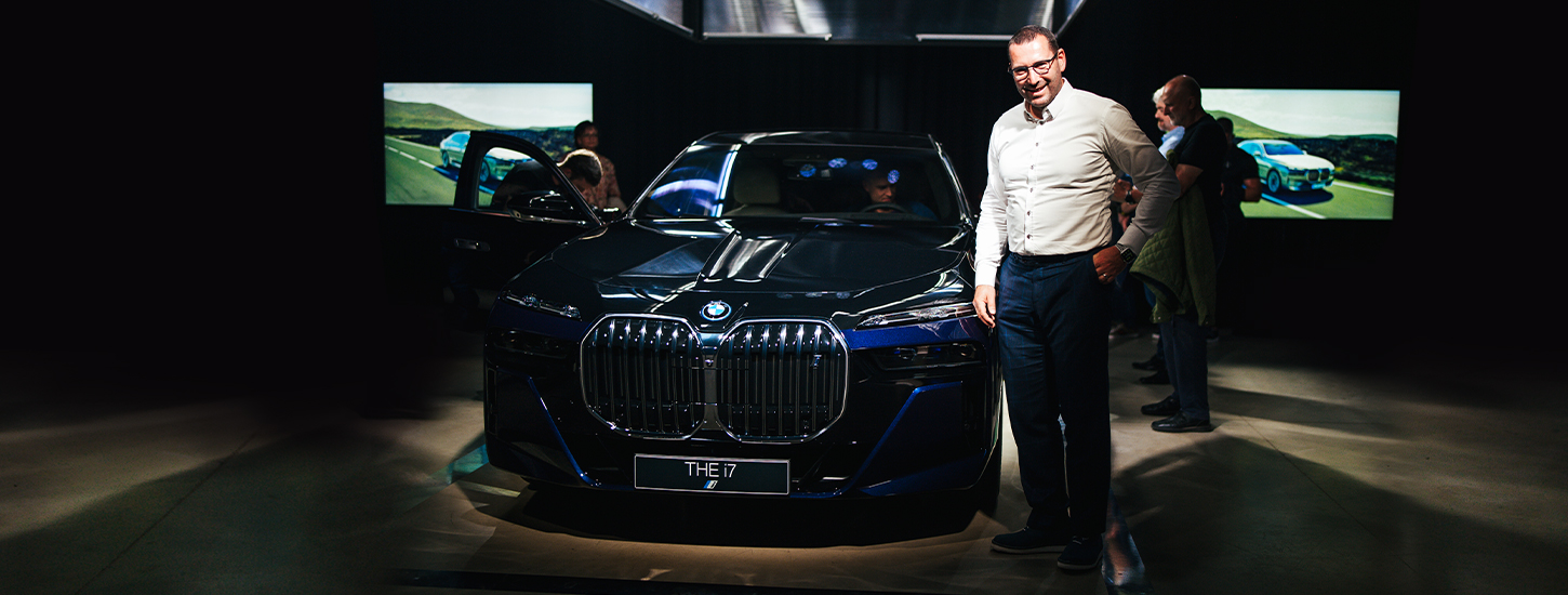Premiérové setkání s první elektrickou limuzínou BMW i7 v České republice Premiérové setkání s první elektrickou limuzínou BMW i7 v České republice