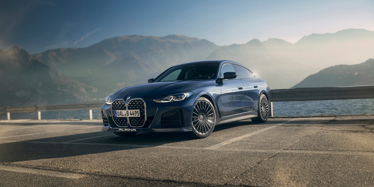 BMW ALPINA B4 GRAN COUPÉ U VODY BMW ALPINA B4 GRAN COUPÉ