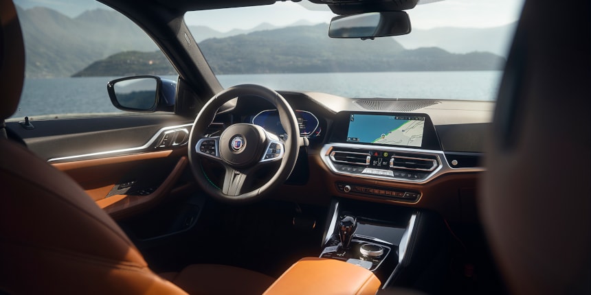 BMW ALPINA B4 GRAN COUPÉ INTERIÉR