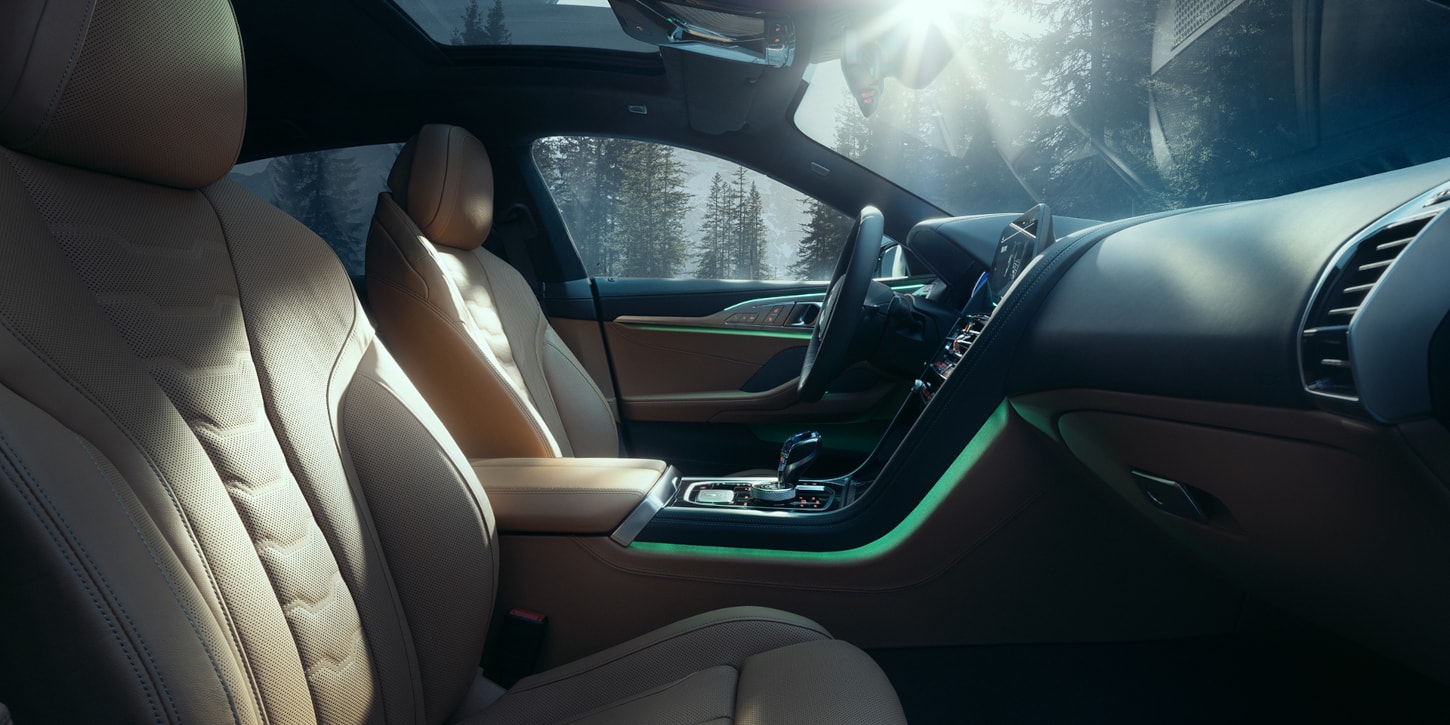 BMW ALPINA B8 GRAN COUPÉ INTERIÉR - PŘEDNÍ SEDAČKY BMW ALPINA B8 GRAN COUPÉ INTERIÉR