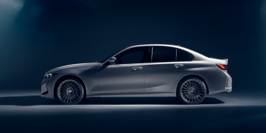BMW ALPINA D3 S SEDAN z boku BMW ALPINA D3 S SEDAN