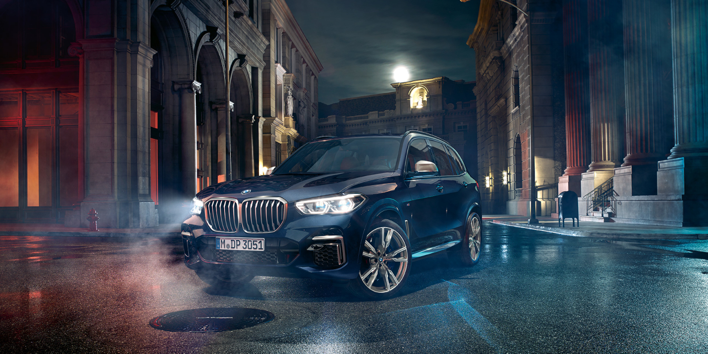 BMW X5 M50i zepředu BMW X5 M50i zepředu