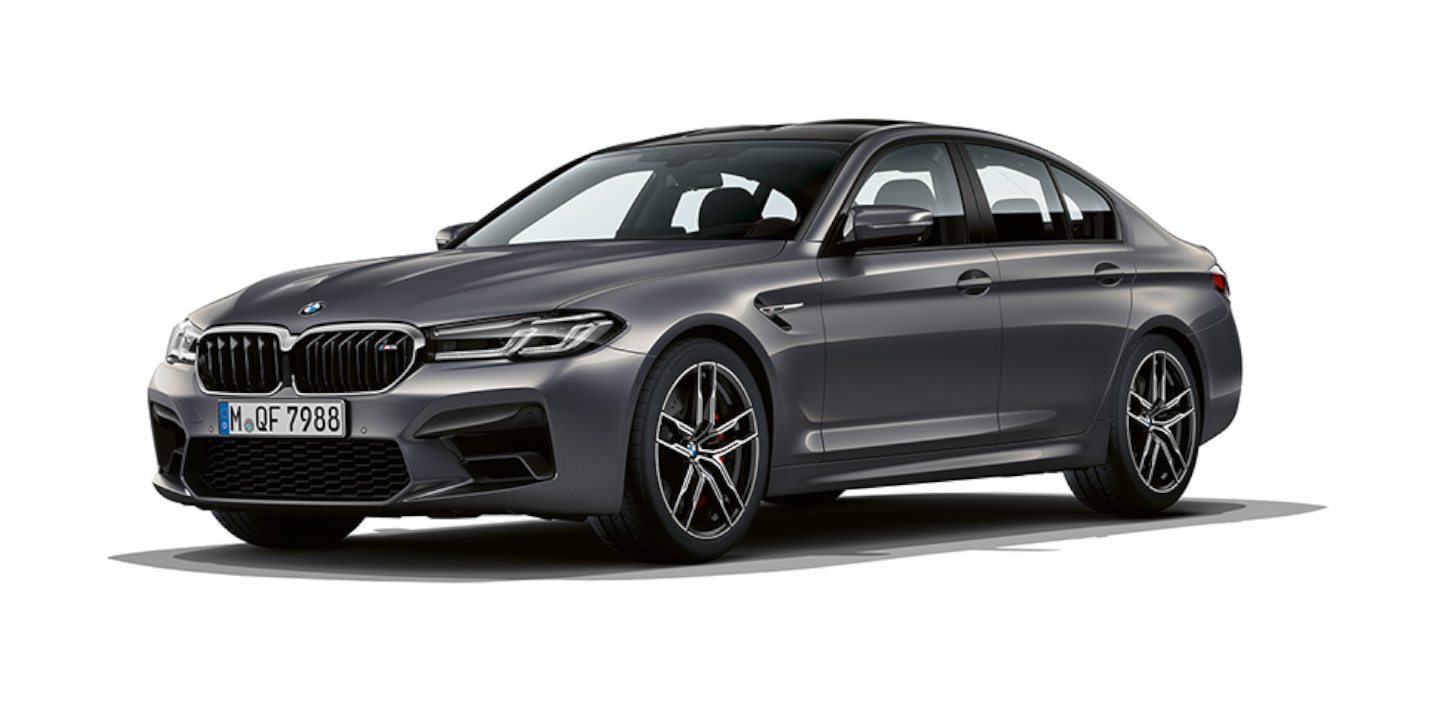 BMW M5 z boku BMW M5 z boku