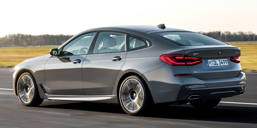 BMW ŘADY 6 GT zezadu BMW ŘADY 6 GT zezadu