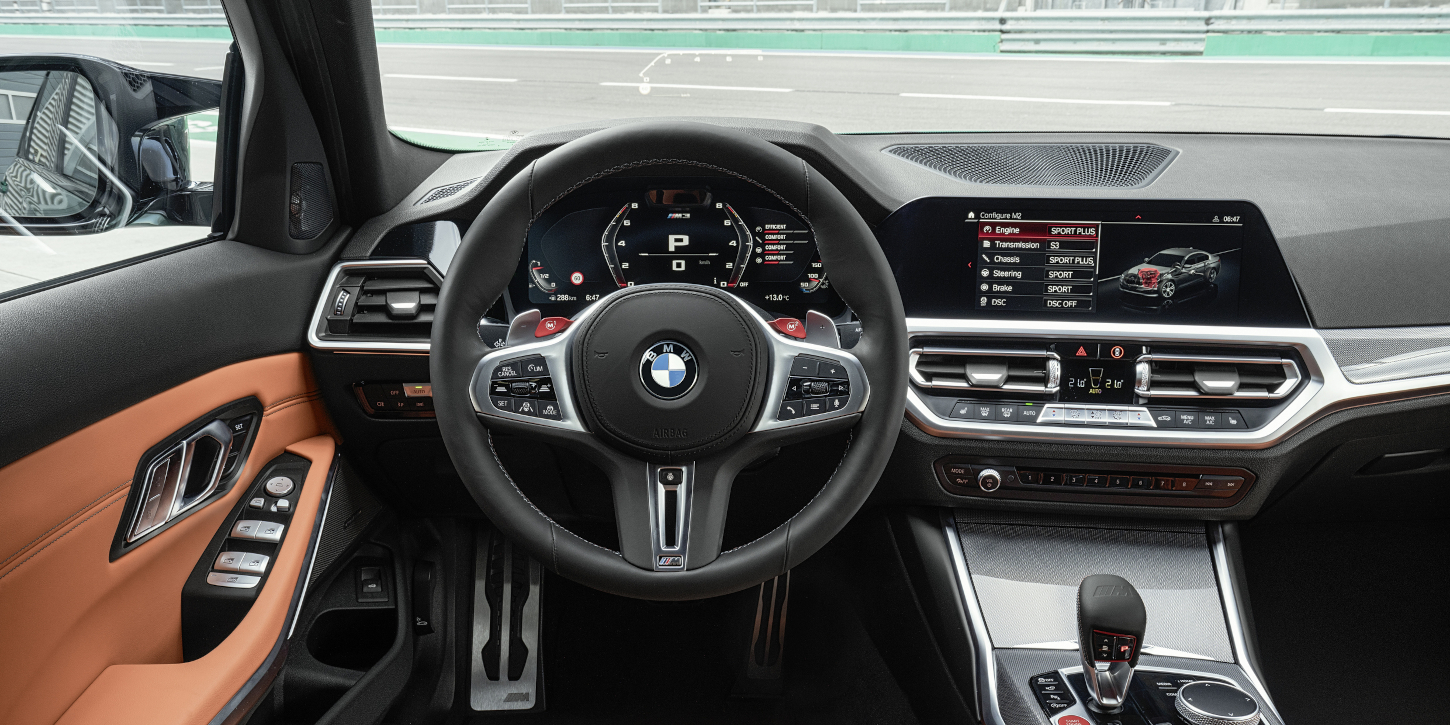 BMW M3 interiér BMW M3 interiér