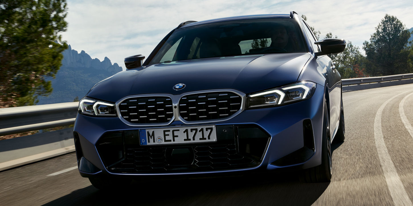 BMW M340i xDrive zepředu BMW M340i xDrive zepředu