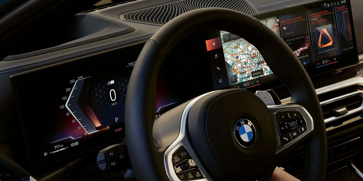 BMW M340i xDrive a BMW M340d xDrive interiér BMW M340i xDrive a BMW M340d xDrive interiér