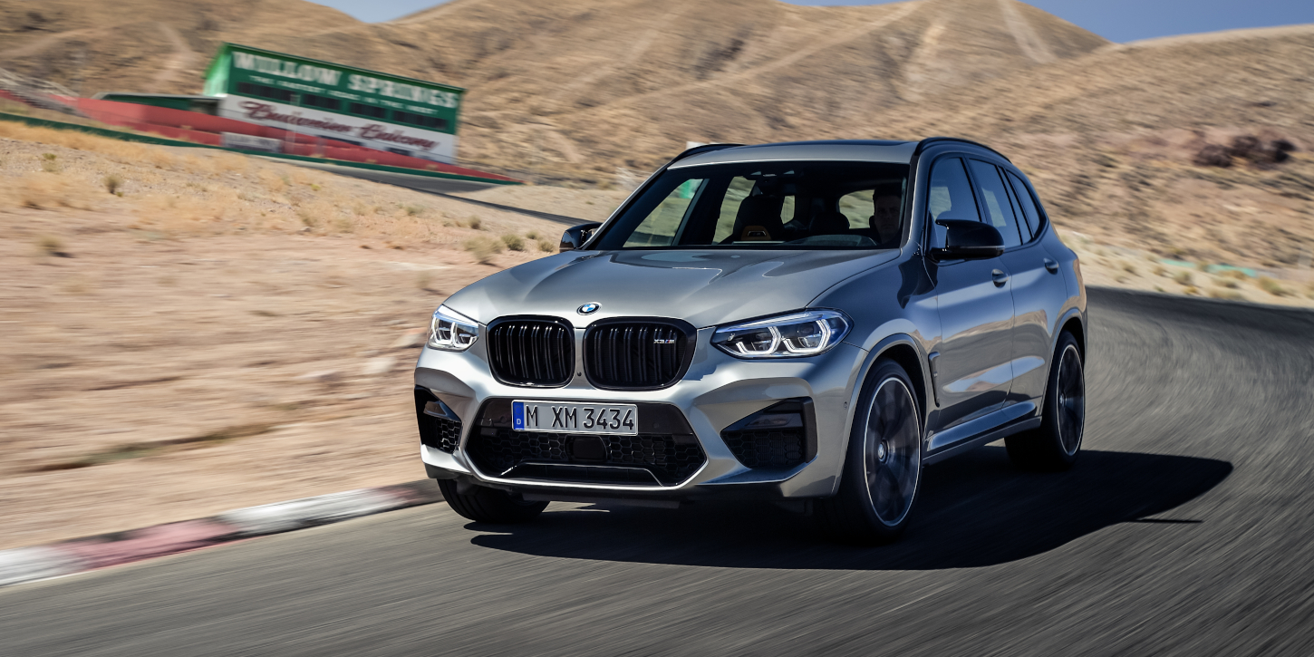 BMW X3 M Zepředu BMW X3 M Zepředu