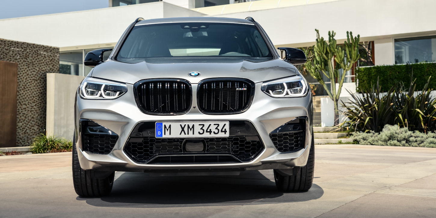 BMW X3 M zepředu BMW X3 M zepředu