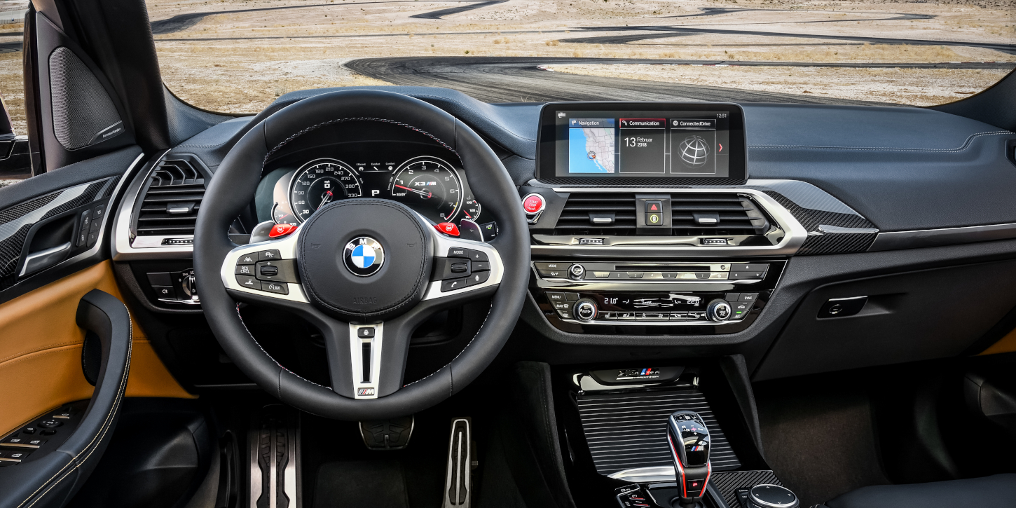 BMW X3 M interiér BMW X3 M interiér