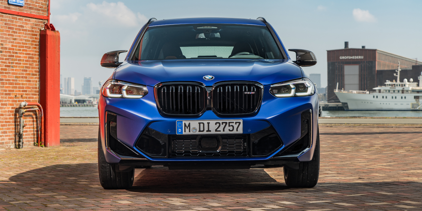 BMW X3 M Competition zepředu BMW X3 M Competition zepředu