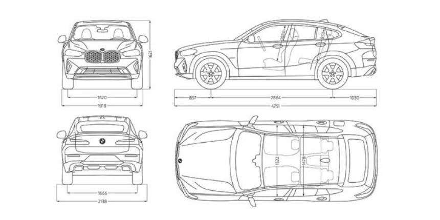 BMW X4 Technické údaje BMW X4 Technické údaje