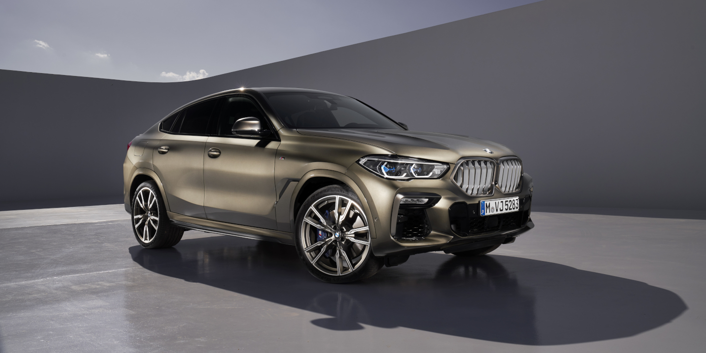 BMW X6 z boku BMW X6 z boku