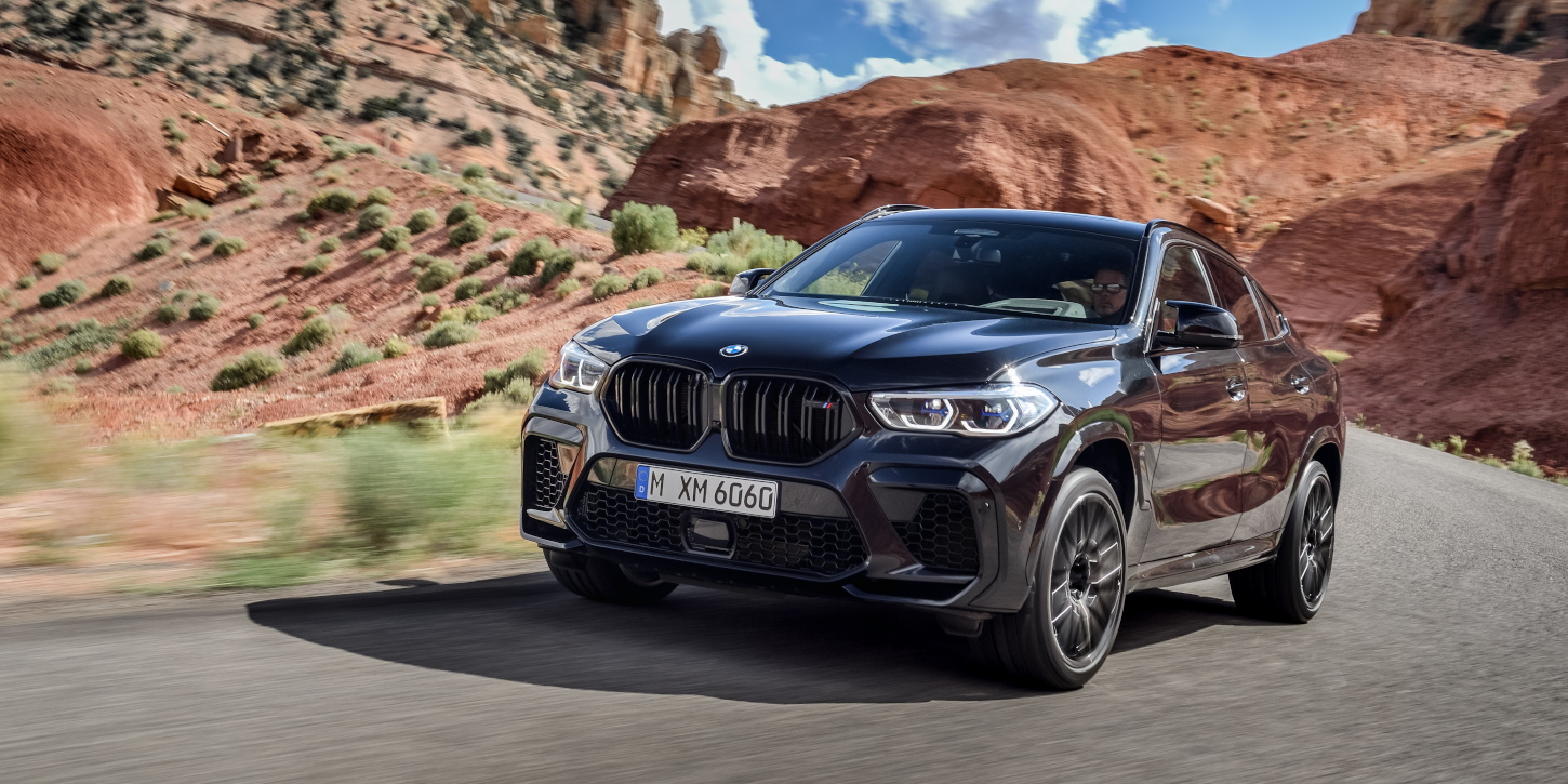 BMW X6 M zepředu BMW X6 M zepředu