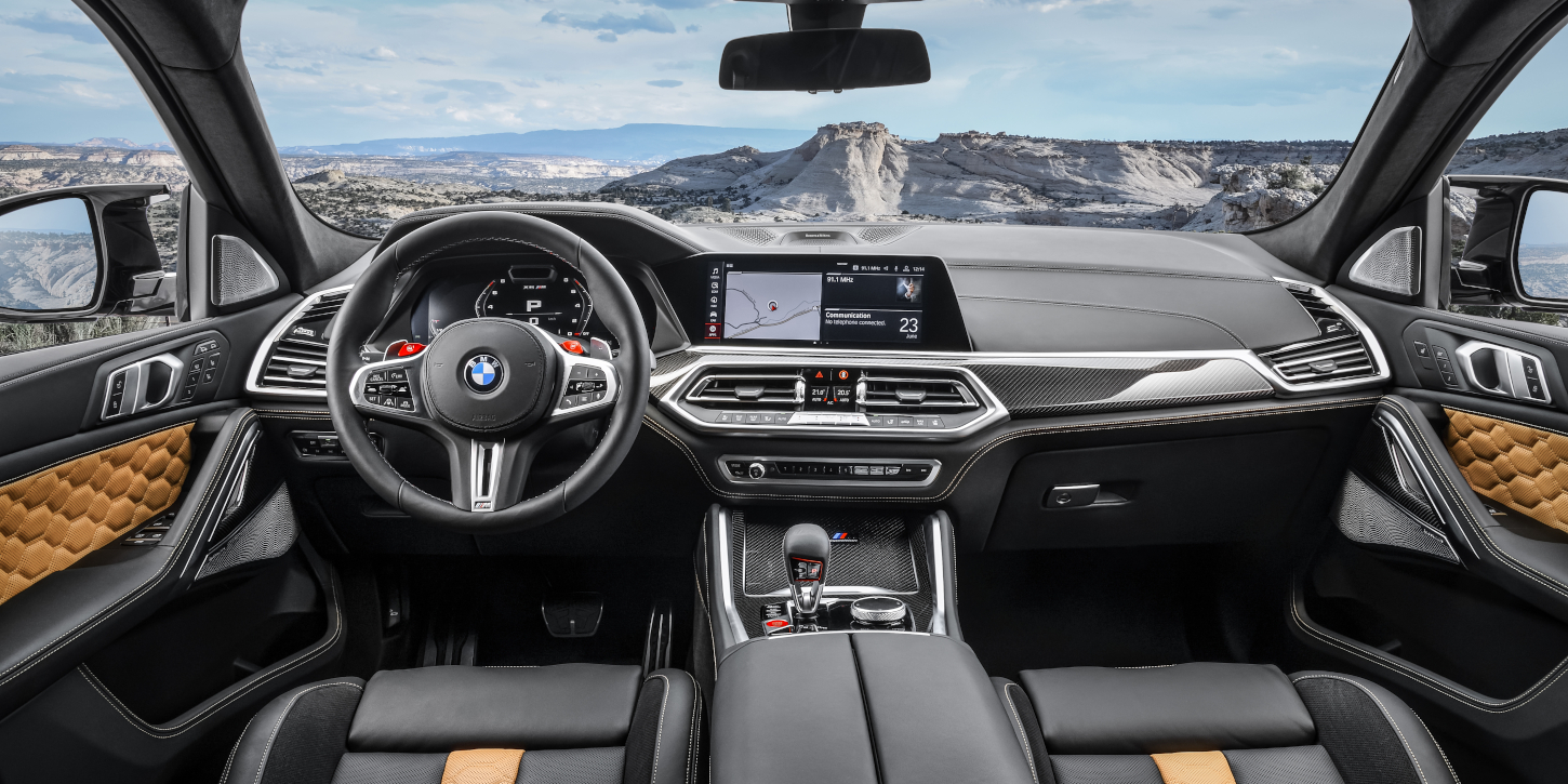 BMW X6 M interiér BMW X6 M interiér