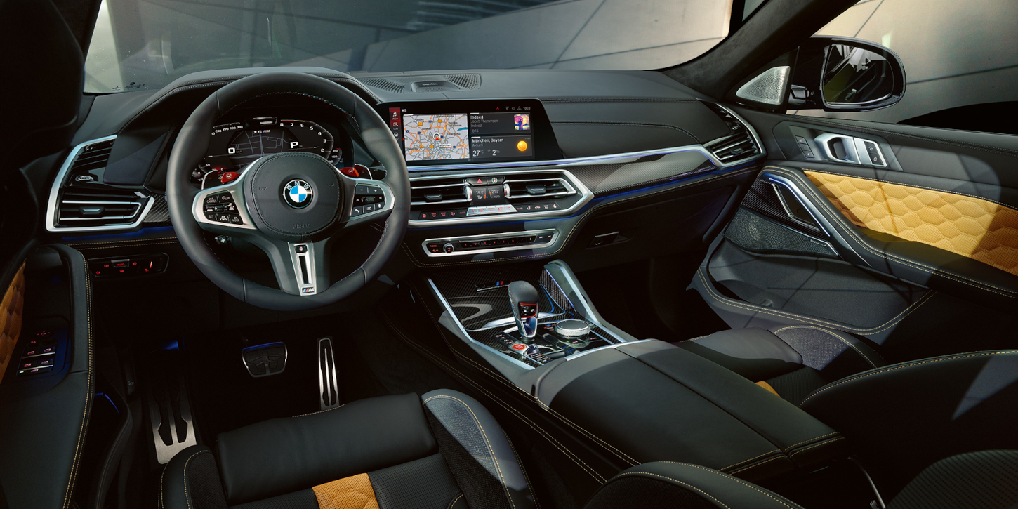 BMW X6 M Competition interiér BMW X6 M Competition interiér