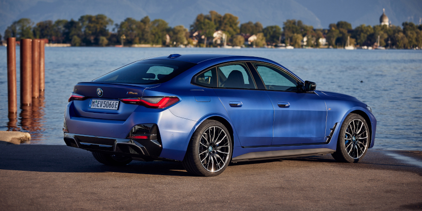 BMW i4 M50 zezadu BMW i4 M50 zezadu