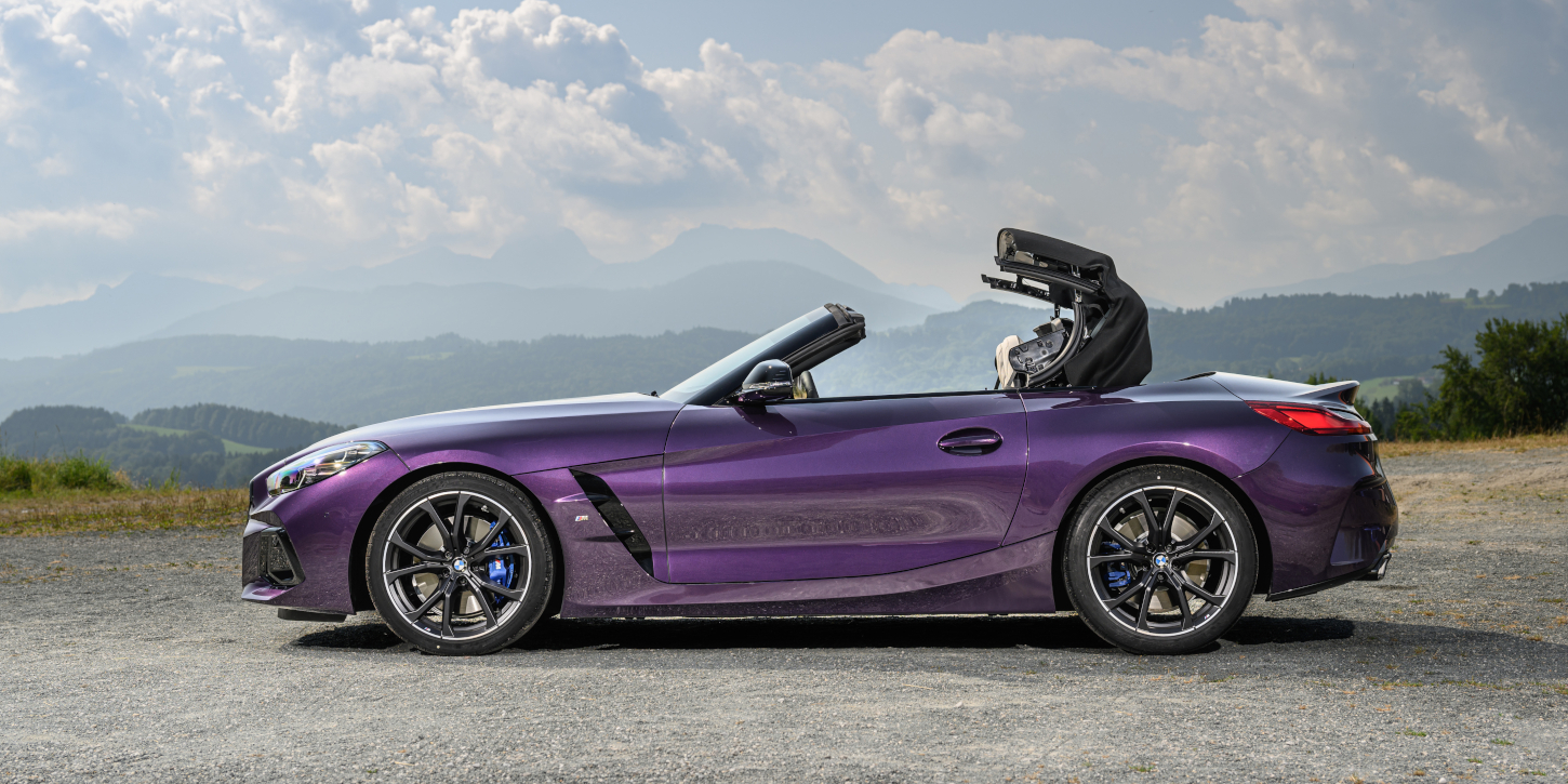 BMW Z4 z boku BMW Z4 z boku