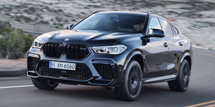 BMW X6 M zepředu BMW X6 M zepředu