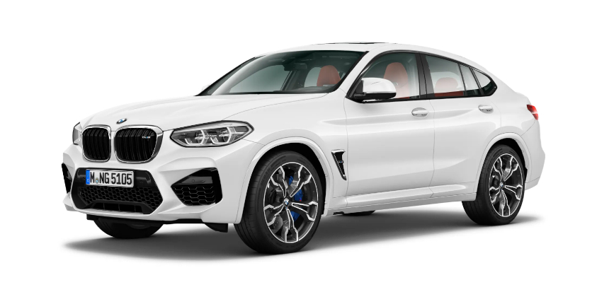 BMW X4 M z boku