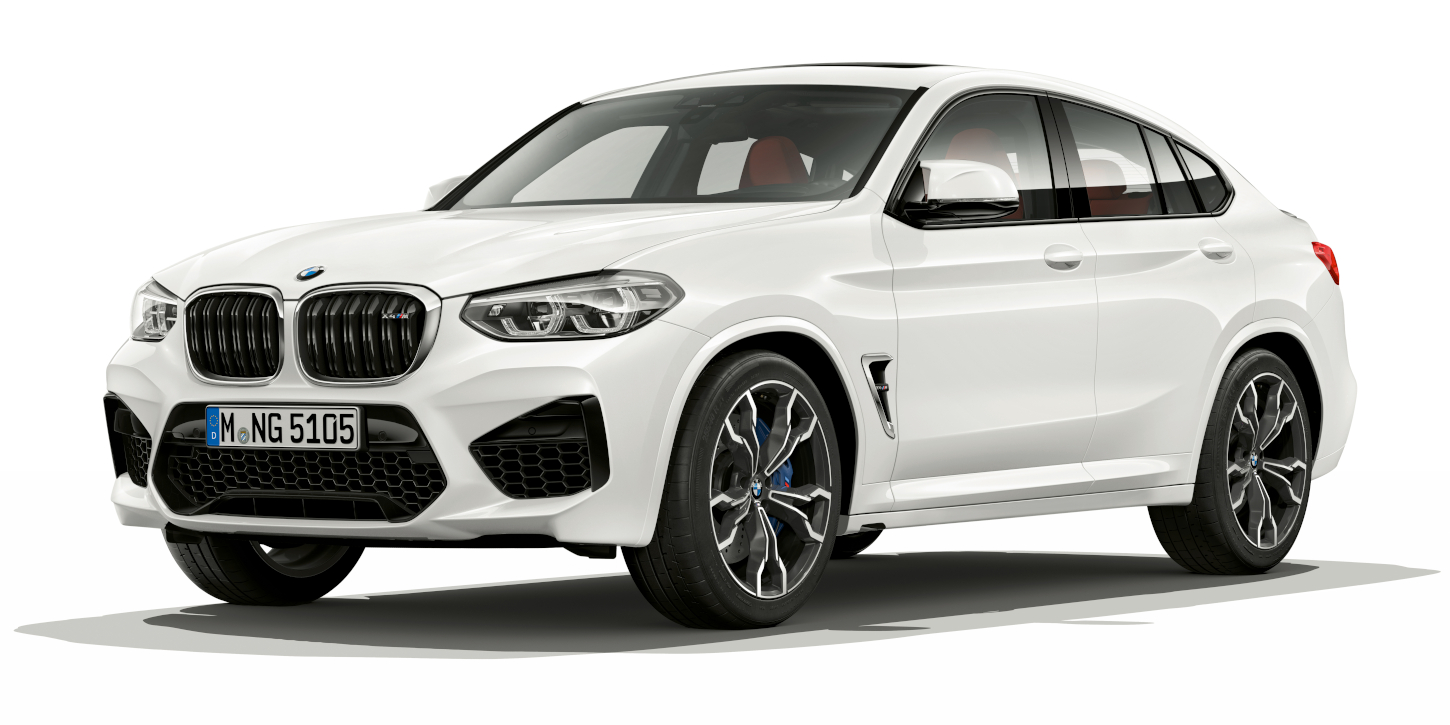 BMW X4 M z boku BMW X4 M z boku
