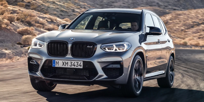 BMW X3 M zepředu BMW X3 M zepředu