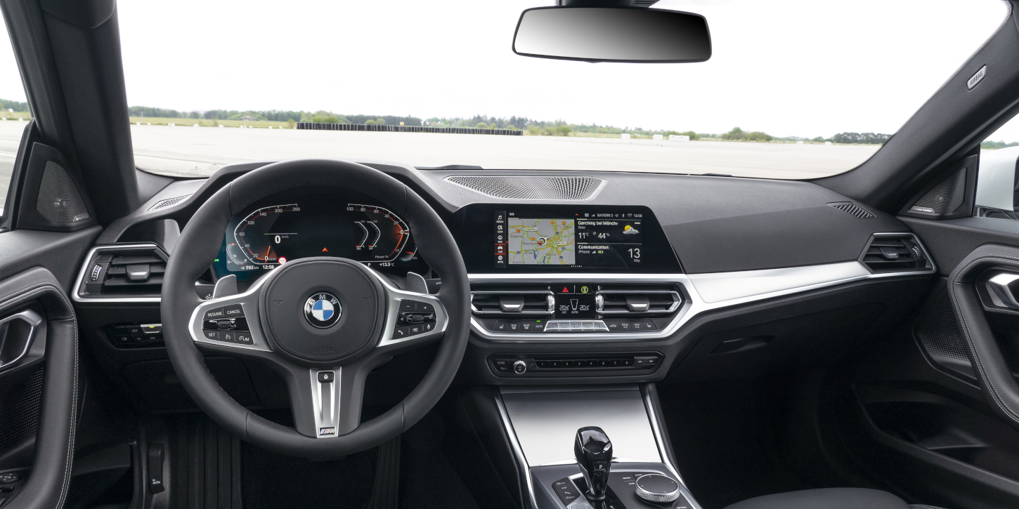 BMW řady 2 Coupe interiér BMW řady 2 Coupe interiér