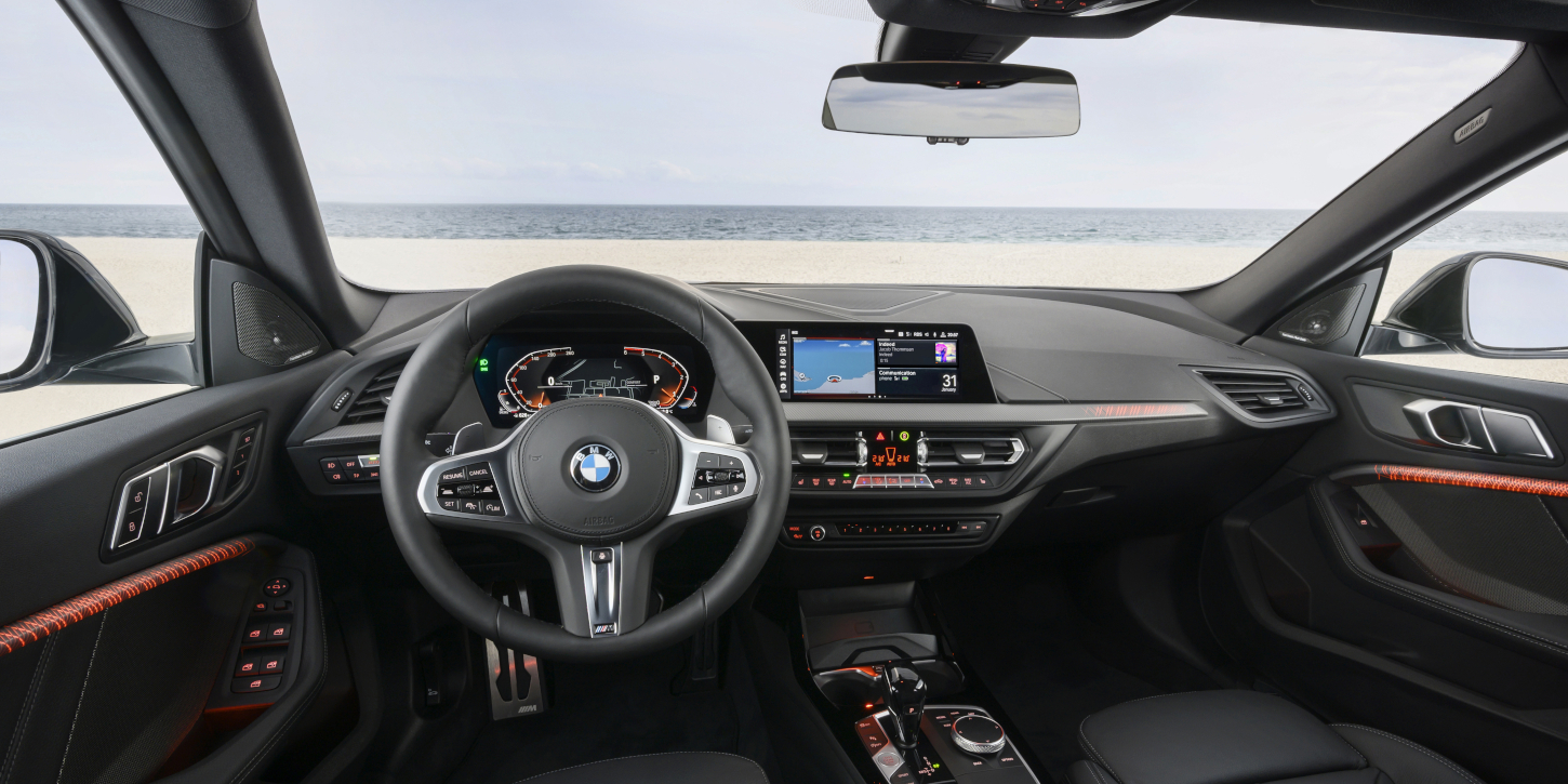 BMW řady 2 GC interér BMW řady 2 GC interér