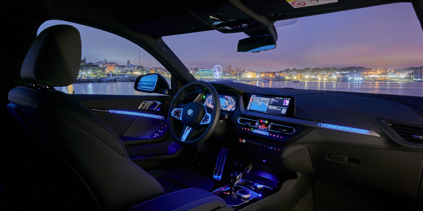 BMW řady 2 GC interiér BMW řady 2 GC interiér