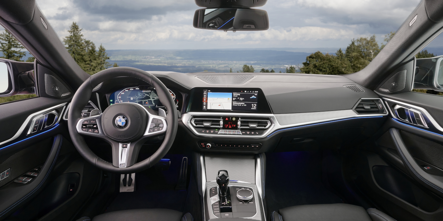 BMW řady 4 Gran Coupé interiér BMW řady 4 Gran Coupé interiér