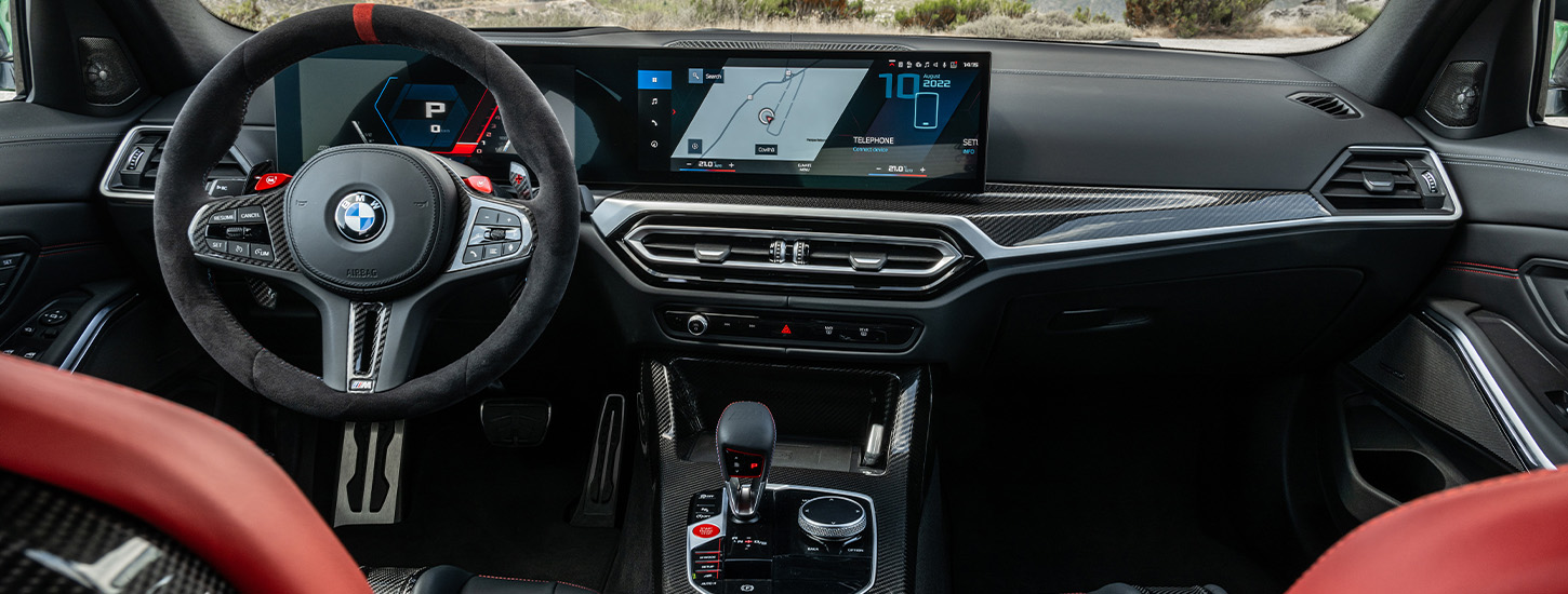 INTERIÉR NOVÉHO BMW M CS INTERIÉR NOVÉHO BMW M CS