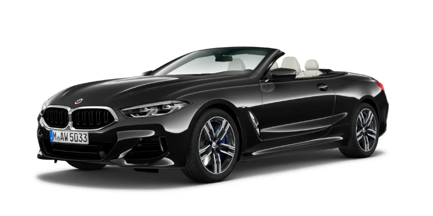 BMW 840i Convertible z boku