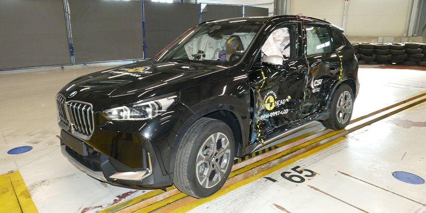 BMW X1 Crash Test BMW X1 Crash Test