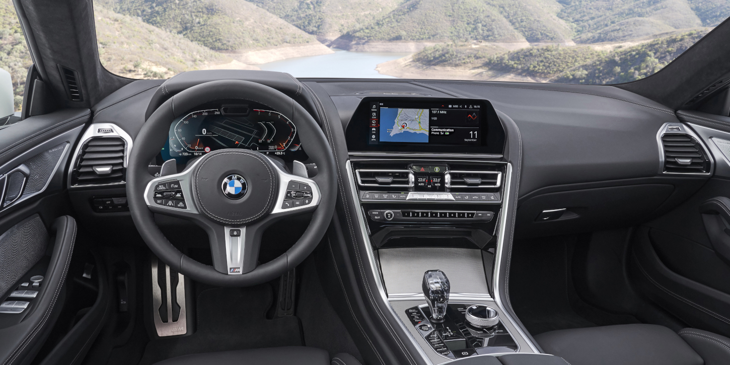 BMW řady 8 Gran Coupé interiér BMW řady 8 Gran Coupé interiér