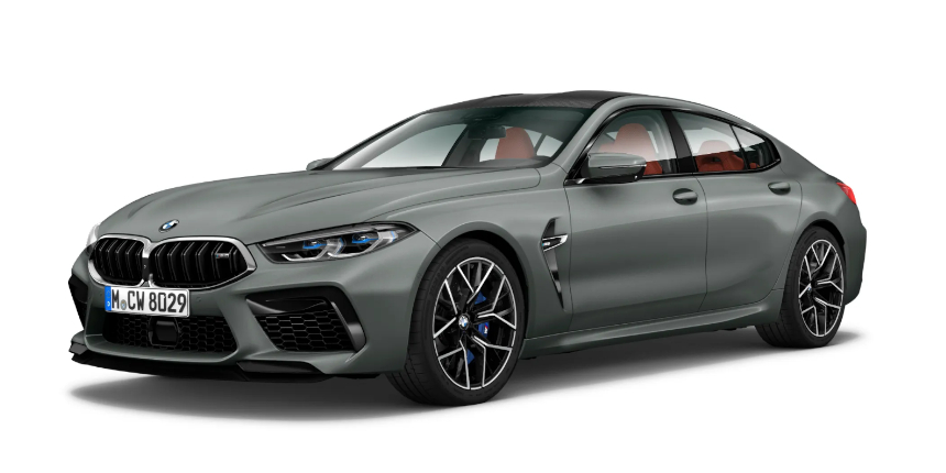 BMW M8 Gran Coupé z boku
