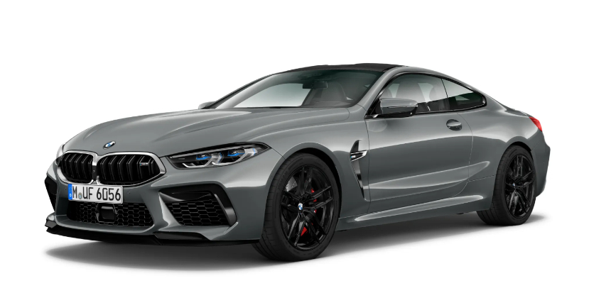 BMW M8 Coupé z boku