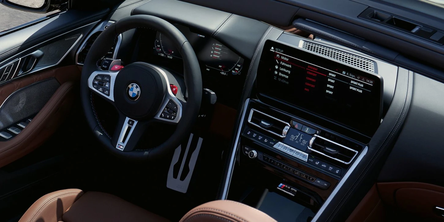 BMW M8 Cabrio technologie