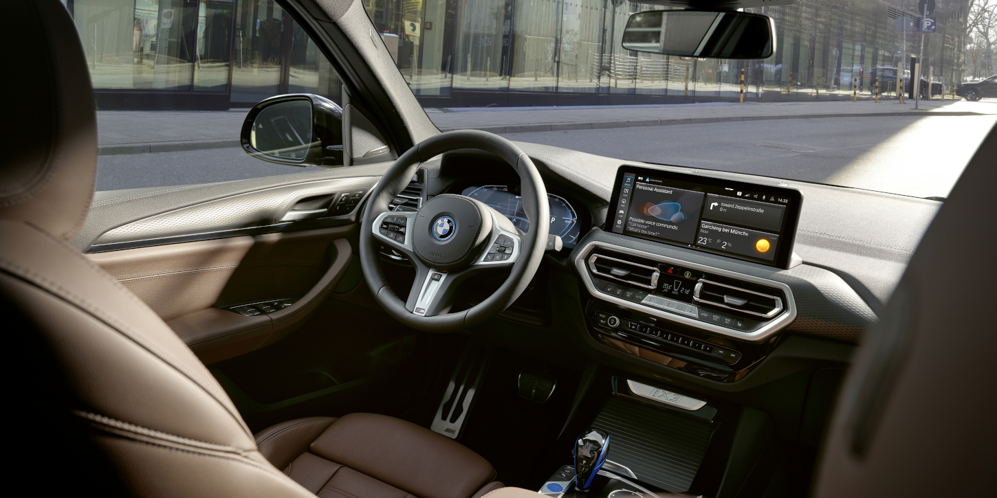 BMW iX3 interiér BMW iX3 interiér