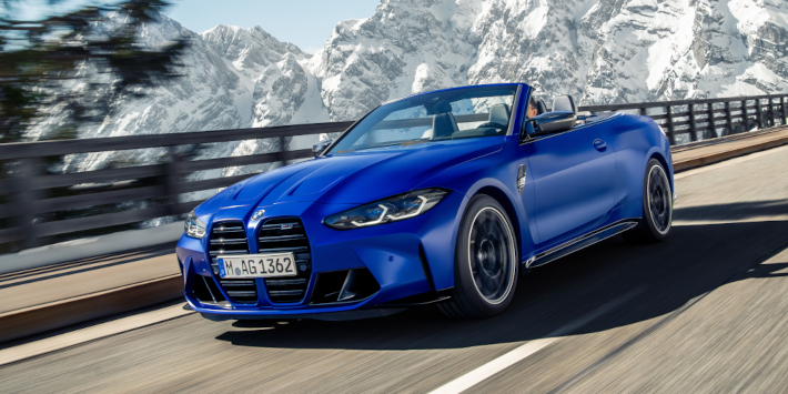 BMW M4 Cabrio zepředu BMW M4 Cabrio zepředu