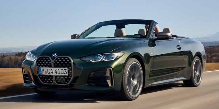 BMW ŘADY 4 CABRIO zepředu BMW ŘADY 4 CABRIO zepředu