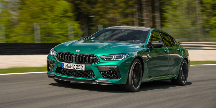 BMW M8 Gran Coupé zepředu
